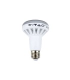 Bec LED E27 10W R80 6400K alb rece V-TAC