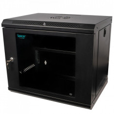 Spacer cabinet 19" 9u spcw-9u-450-bk-02