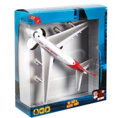 Avion cu lumini si sunete, Maxx Wheels, Rosu