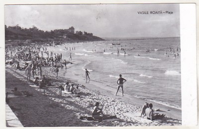 bnk cp Vasile Roaita - Plaja - circulata foto