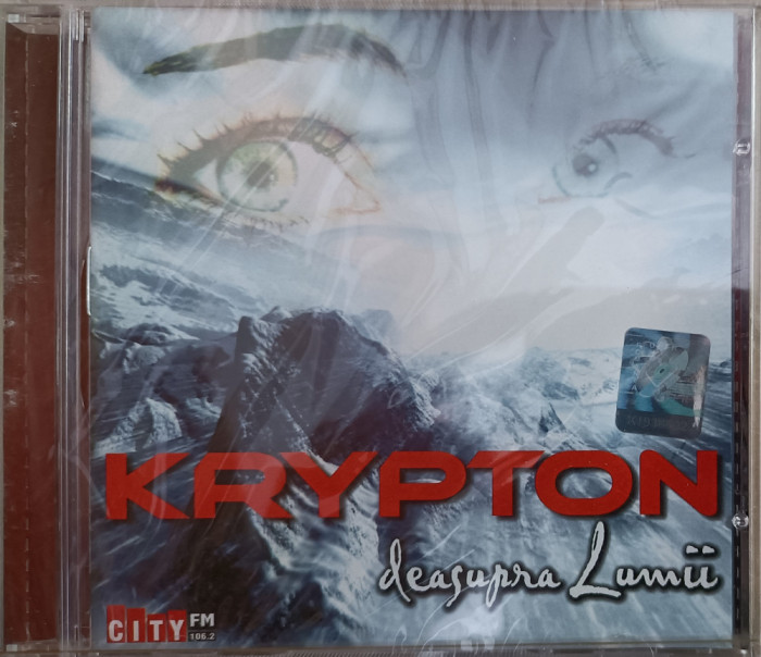 Krypton - deasupra lumii , cd sigilat cu muzică Rock