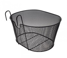 Cos fata grilaj metalic, culoare negru, 37 x 30 x 20 Cod:AWR1961