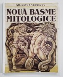 DEDICATIA LUI GH. DEM ANDREESCU PE VOLUMUL &#039; NOUA BASME MITOLOGICE &#039; , ilustratii de PICTORUL GEORG GOTTWALT , 1942