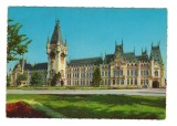 CPIB 24761 CARTE POSTALA - IASI: PALATUL CULTURII, CIRCULATA, 1968, STAMPILE, TIMBRU, KRUGER, Fotografie