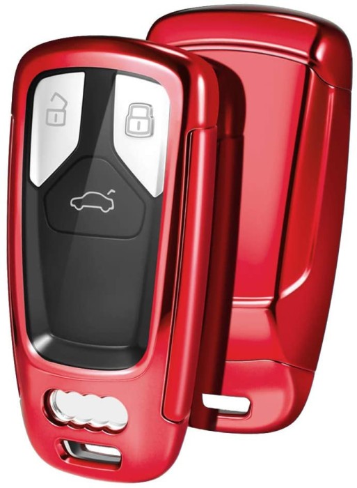 Husa Cheie Audi SmartKey TPU+PC Rosie AutoProtect KeyCars