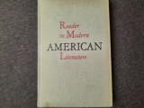 &quot;READER IN MODERN AMERICAN LITERATURE&quot;, 1977.