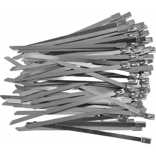 Coliere metalice reglabile din otel 8.0 x 250 mm Yato