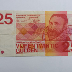 Olanda -25 Gulden 1971