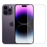 Folie de Protectie pentru Apple iPhone 14 Pro Max, TEO, Sticla Securizata 3D, High Definition pentru Ecran complet, Anti Zgirieturi, Anti bule, Transp