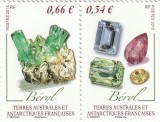 Taaf 2015 - Minerale , dantelate , pereche , MNH , Mi.870,871, Nestampilat