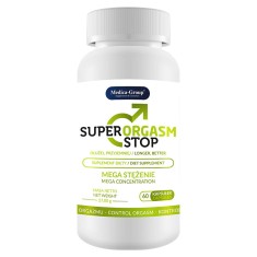 Capsule MEDICA-GROUP Super Orgasm Stop, pentru &icirc;nt&acirc;rzierea ejaculării, cu maca și ginseng, 60 buc