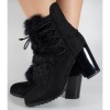 Botine negre office pentru femei/dame/dama (cod 048517), 36, 39, 40, Oem