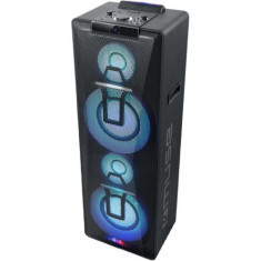 Sistem audio High Power Muse M-1990 DJ, 1000W, Bluetooth, CD, USB, Microfon inclus, Negru