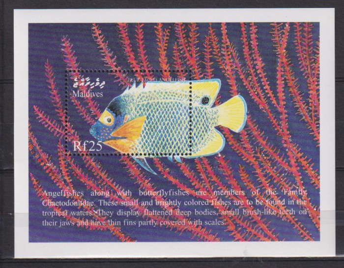 MALDIVES MI. BLOCK 433 MNH