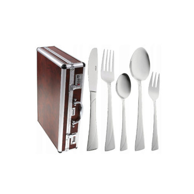 Set tacamuri din inox, 72 de piese, design elegant, Kinghoff foto