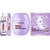 Set Facial L'Or&eacute;al Paris Revitalift Filler cu Acid Hialuronic si SPF 30, 4 Bucati, Pentru Femei