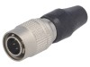 Conector Circular HR10 Push-Pull Mufă 2A Argintat Lipire