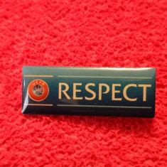 Insigna fotbal - UEFA "Respect"