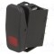 Rocker Switch SPST 2 Pozitii OFF-ON 21A/14VDC Negru IP56 cu LED SRC - SWITCH COMPONENTS