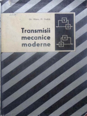 TRANSMISII MECANICE MODERNE-GH. MILOIU, FLO. DUDITA-228327 foto