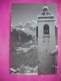 HOPCT 20275 BISERICA ..- CHAMPERY IN 1966 -STAMPILA / TIMBRU -ELVETIA -CIRCULATA