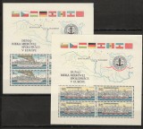 Cehoslovacia.1982 Comisia europeana de navigatie pe Dunare:Vapoare-Bl. XC.563