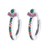Cercei Din Argint - URBAN NEON - cod ARG64A, Argintboutique