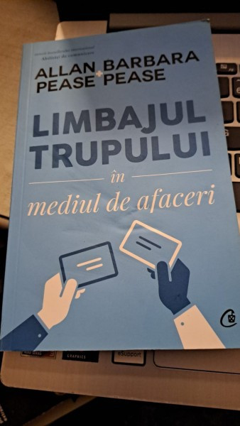 Limbajul trupului &icirc;n mediul de afaceri de Allan Pease și Barbara Pease