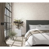 Tapet model frunze cu luciu fin City Glow 34284