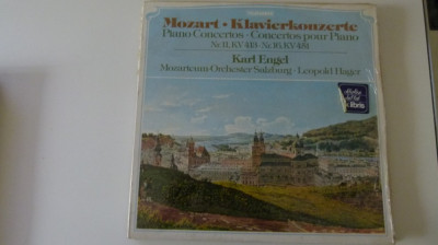 Mozart - concerte pt. pian kv. 413 etc - Karl Engel foto