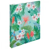 Caiet mecanic Herlitz A4 2 inele 16mm motiv Ladylike Jungle