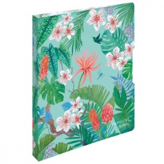 Caiet mecanic Herlitz A4 2 inele 16mm motiv Ladylike Jungle