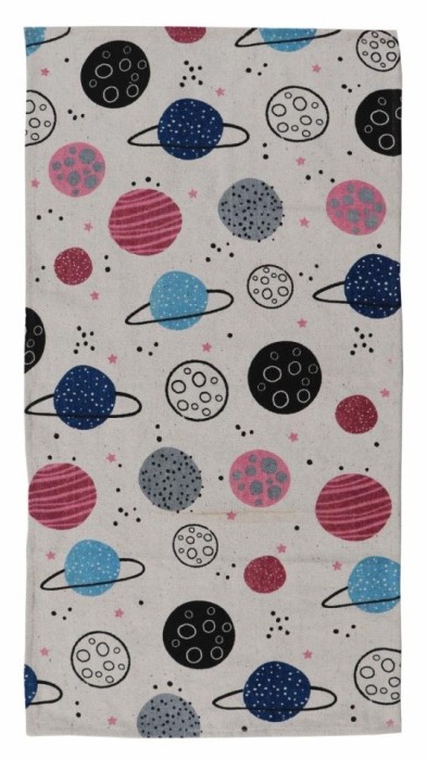 COVOR COPII PRINTAT PLANETE 90X130 CM