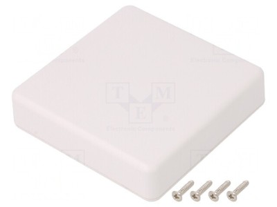 Carcasă Universală ABS Albă 80x80x20mm IP40 foto