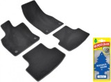 Covorase auto din mocheta Umbrella pentru Audi Q2 (2016-prezent) + Odorizant Auto Bradut Wunder-Baum New Car