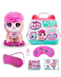 Cumpara ieftin Jucarie de plus electronica, Pets Alive Animal Shop Series 2, Pyjama Party Lama, cu surprize si accesorii