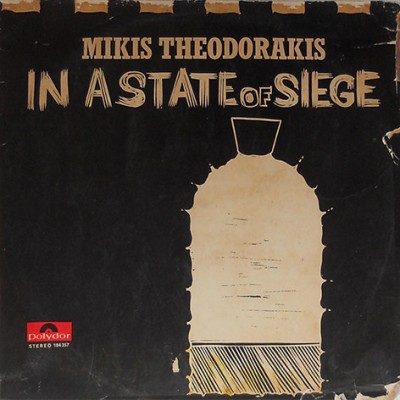 Vinil Mikis Theodorakis &amp;ndash; In A State Of Siege (VG) foto