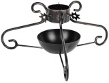 Suport metalic pentru brad de Craciun MagicHome, 390 mm, 70 mm