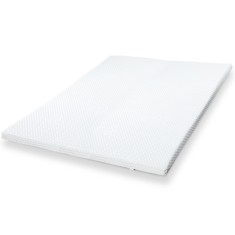 The White Stone Topper Viscoelastico Memory Foam H3 | Corector pentru saltea | Topper pentru saltea cu husă detașabilă | antibacterian 75x160 foto