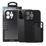 Husa Iphone 14 Pro Spacer, grosime 1.5mm, material flexibil TPU, negru &quot;SPPC-AP-IP14P-TPU&quot;