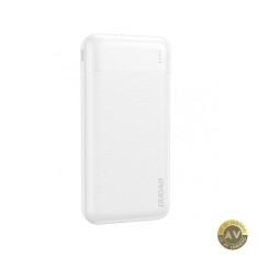 Baterie Externa Dudao K18-1W 10000mAh 10W 2 x USB-A Alba