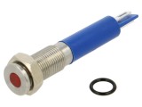 Lampă de control LED IP67 3mm cu conectori 2,1x0,5mm E-SWITCH