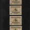 Rar! Set Notgeld Stuttgart 4 x 50 pf
