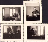 M464 Lot de 4 poze birouri S.A.R. de Telefoane Feleac, 1937
