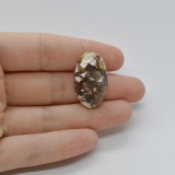 Cabochon mookait breciat 28x16x6mm c9