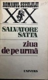 Ziua de pe urma Salvatore Satta