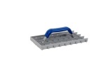 Scrabac pentru tencuiala Kubala din otel, maner plastic, 285x145 mm