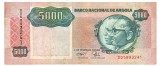 Angola 5 000 5000 Kwanzas 1991 P-130b Seria 5893241
