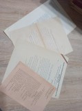 Cumpara ieftin UNIUNEA OFITERILOR DE REZERVA, LOT 4 DOCUMENTE 1925-1927 * DOUA DOC. SEMNATE DE PARVU BOERESCU, VIITOR GENERAL