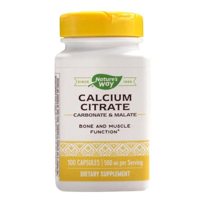 Calcium Citrate Complex 100 capsule Secom